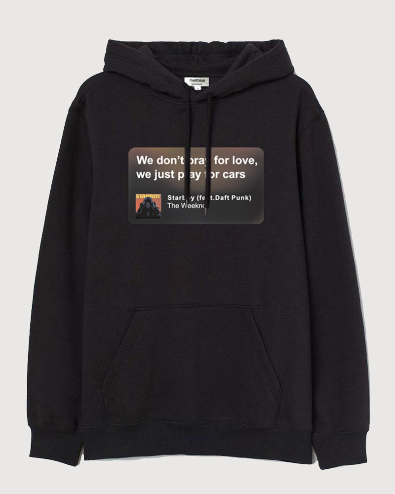 We don't pray - Hooded Sweatshirt