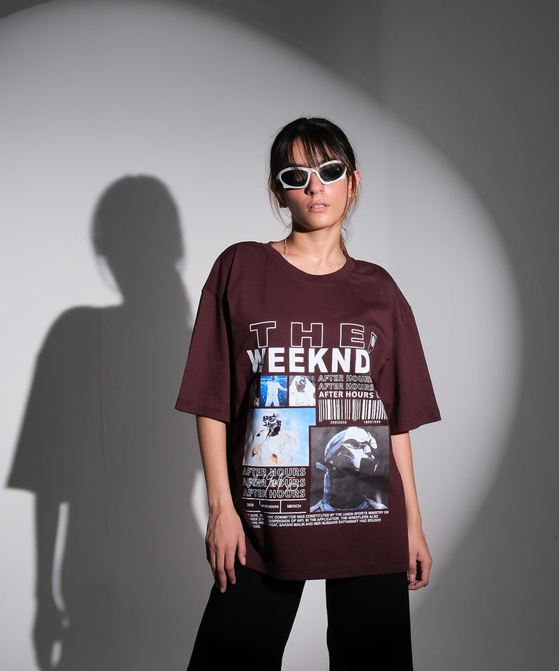 The weeknd - Oversized T-shirt