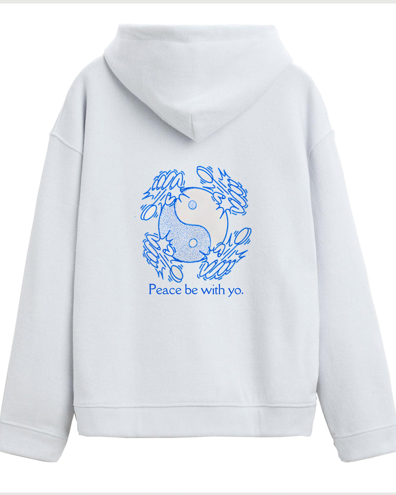 Peace be with yo - Hooded Sweatshirt