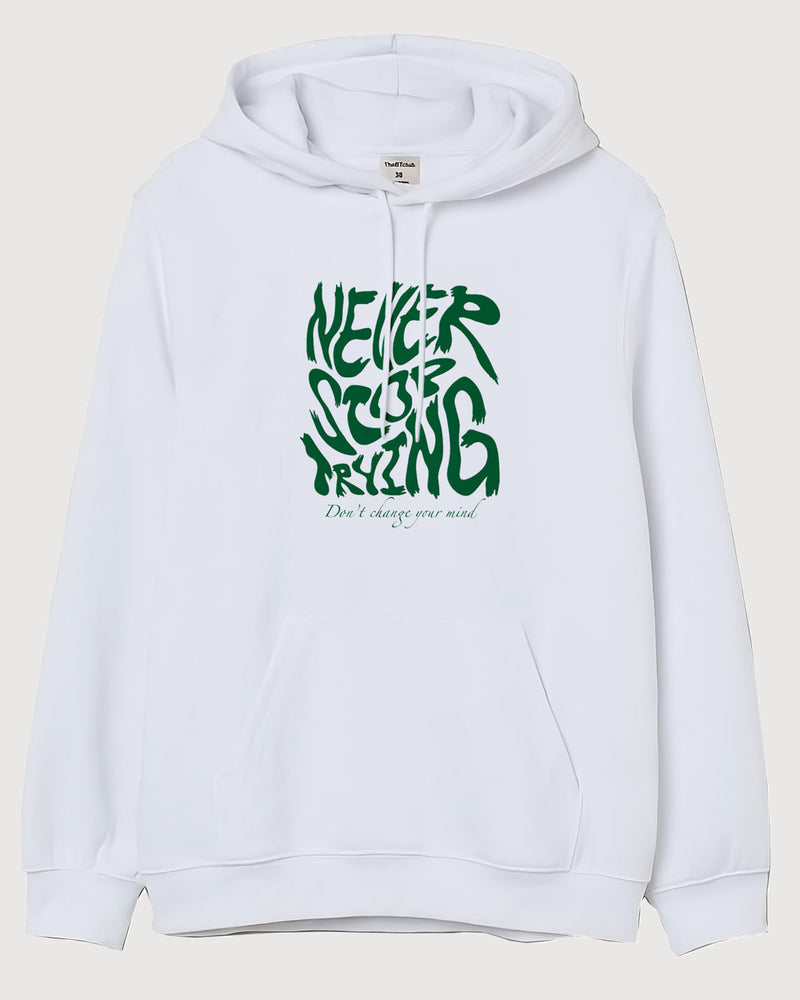 Never stop - Hooded Sweatshirt