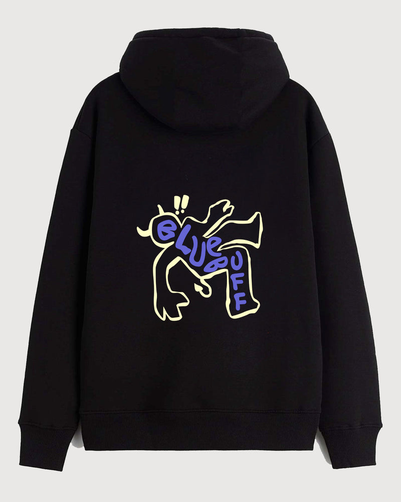 Blue buff- Hooded Sweatshirt