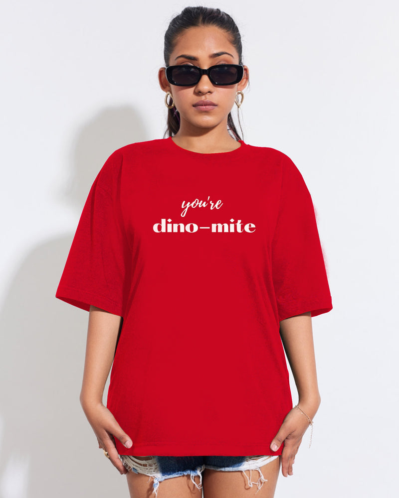 Dino Mite - Oversized T-shirt