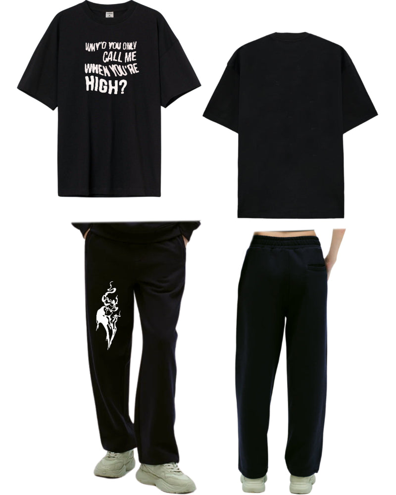 High - Straight Fit Co-ord Set