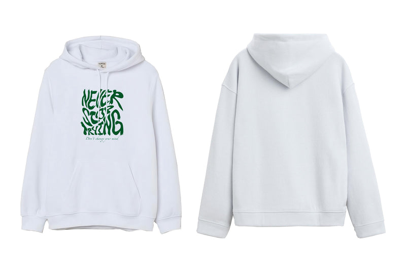 NEVER STOP TRYING - Hooded Sweatshirt