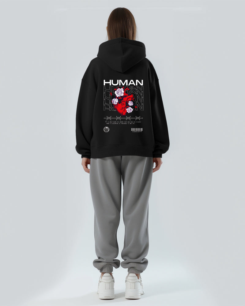 Human - Hooded Sweatshirt