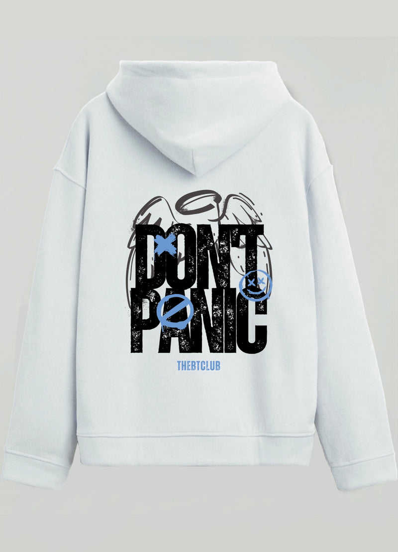 DONT PANIC  -Hooded Sweatshirt