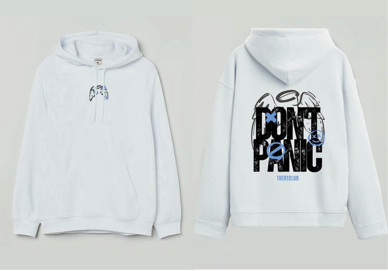 DONT PANIC  -Hooded Sweatshirt