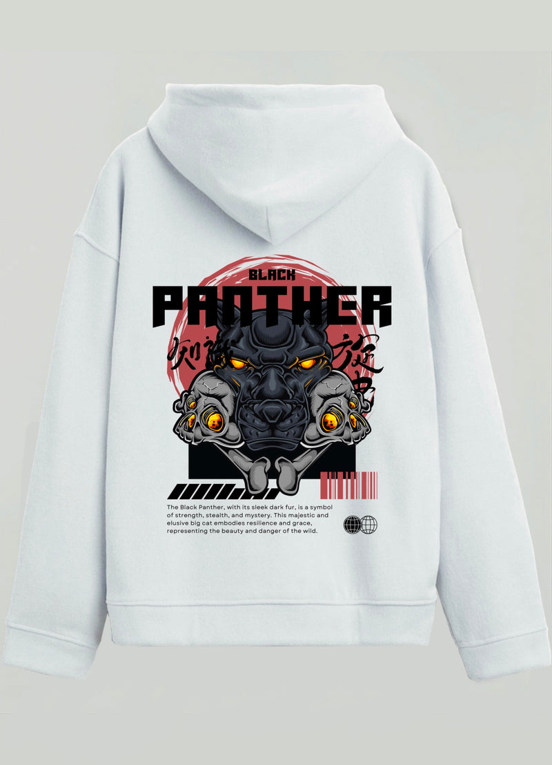 BLACK PANTHER  -Hooded Sweatshirt