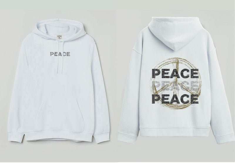 PEACE -Hooded Sweatshirt