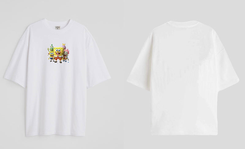 SpongeBob family- Oversized T-shirt