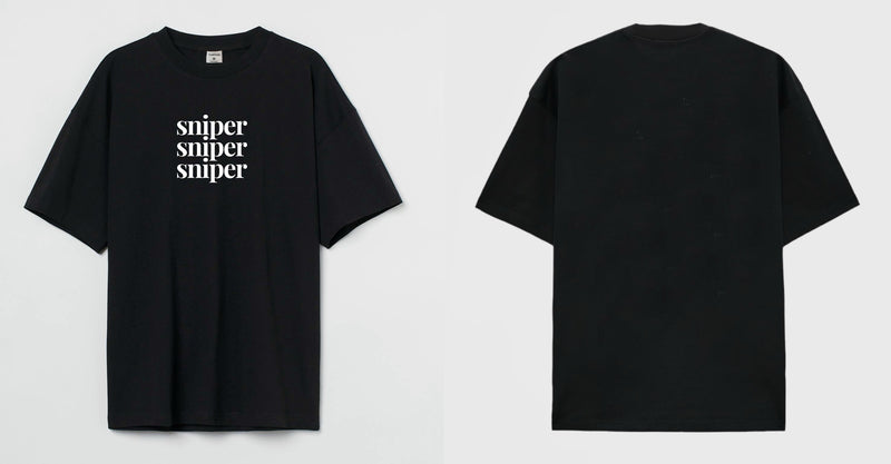 Sniper - Oversized T-shirt