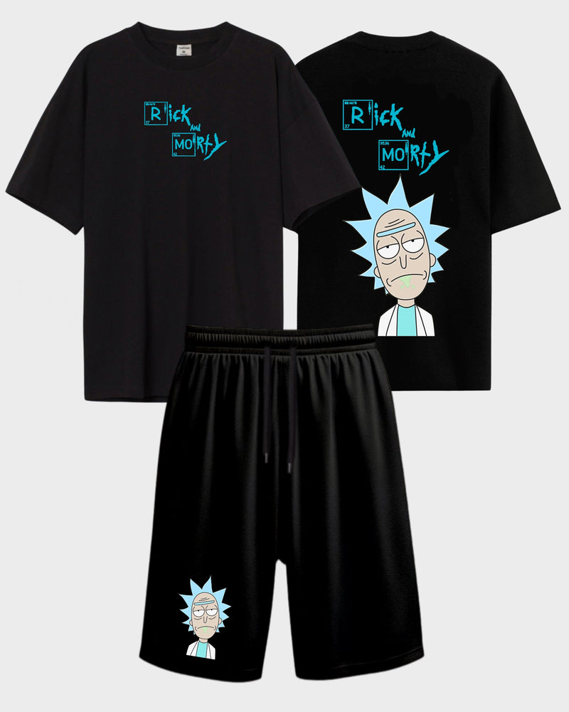 Pickle Rick - Shorts Co-ord Set