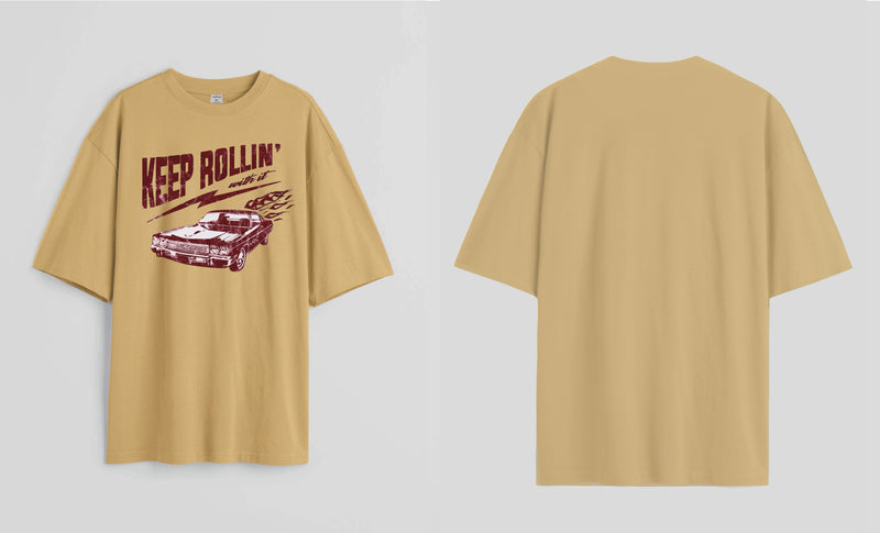 Keep Rollin - Oversized T-shirt