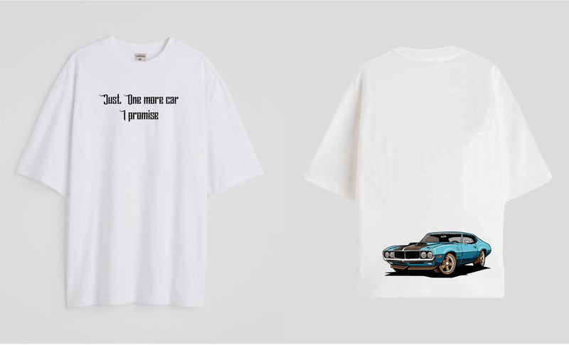 One  More Car - Oversized T-shirt