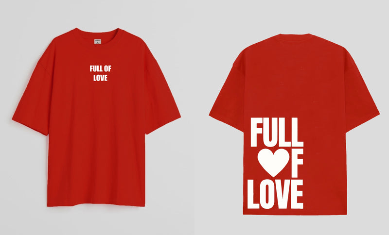 Full Of Love - Oversized T-shirt