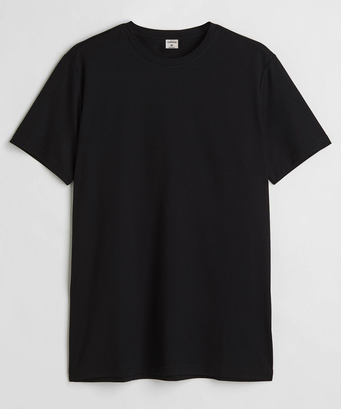 Round Neck T-shirt - Black